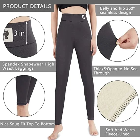 Women's Weatherproof Stretch Winter Pants with Fleece Lining for Cold Weather