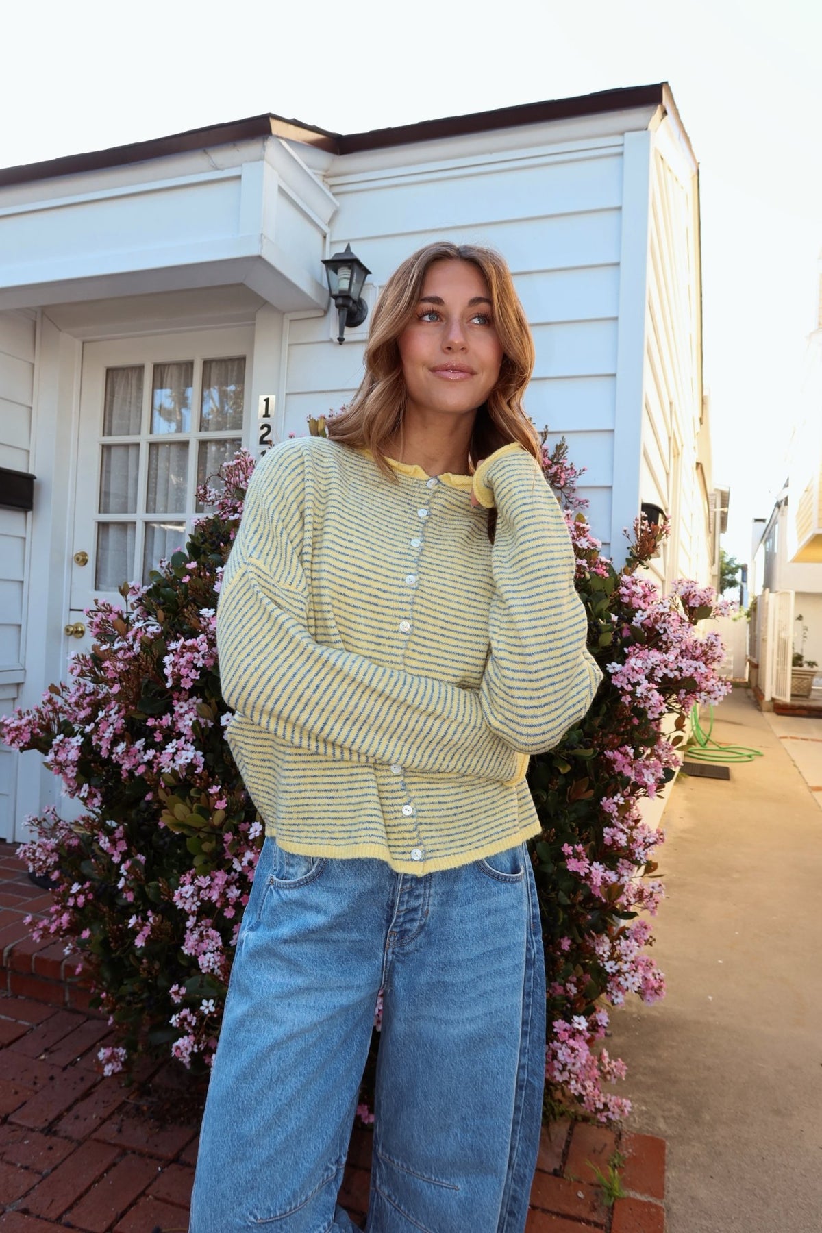 Cardigan Stripe Piper – Casual Wear, Everyday Style