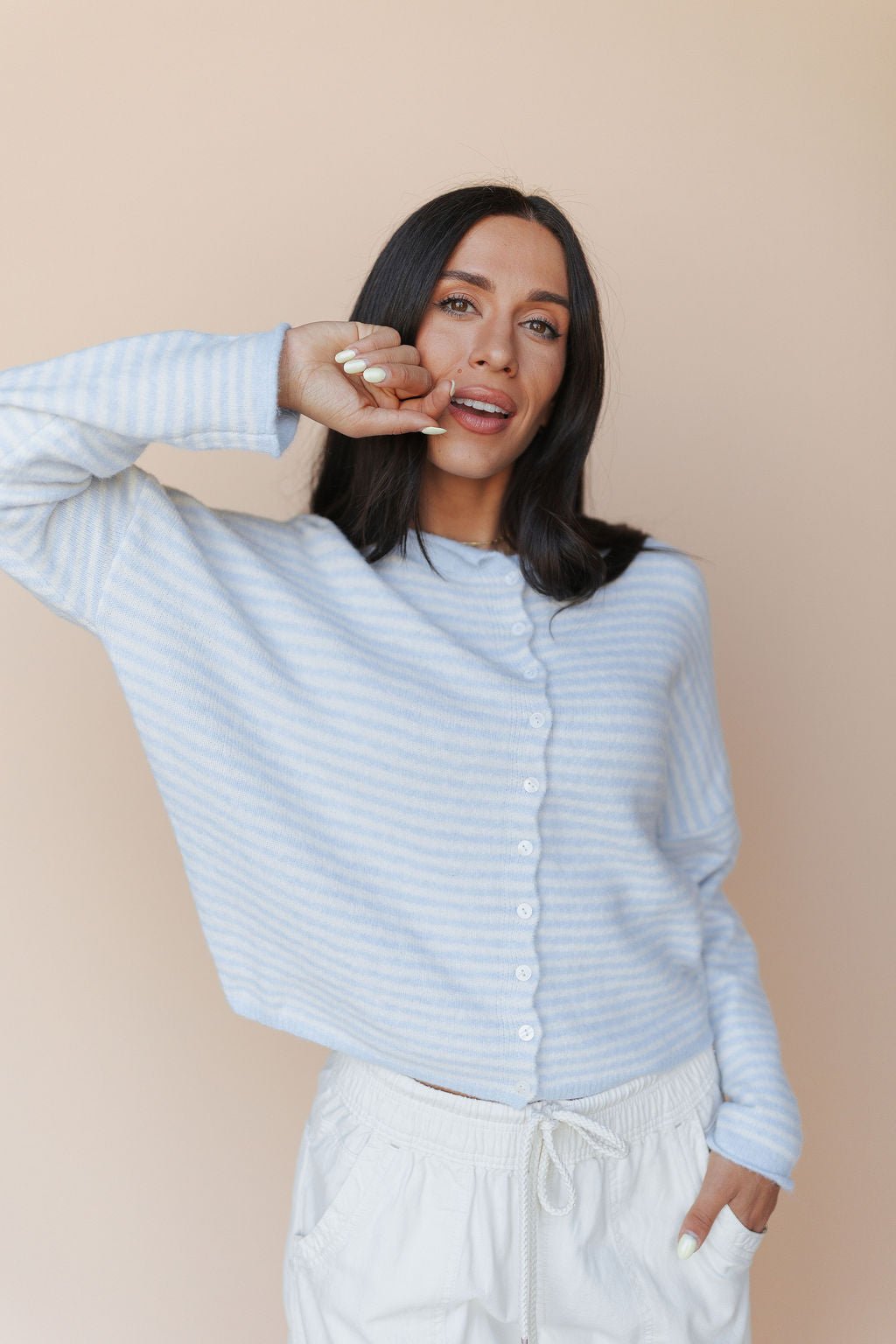Cardigan Stripe Piper – Casual Wear, Everyday Style