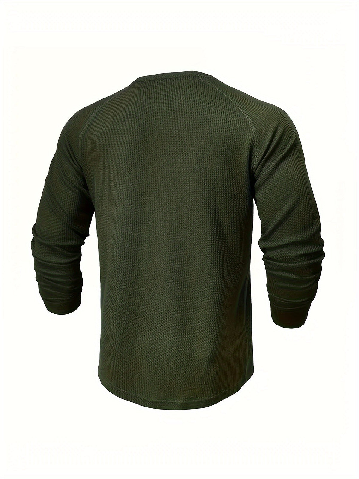 Classic Button Henley Shirt | Cotton Blend | Casual Wear for Men - Satinnis