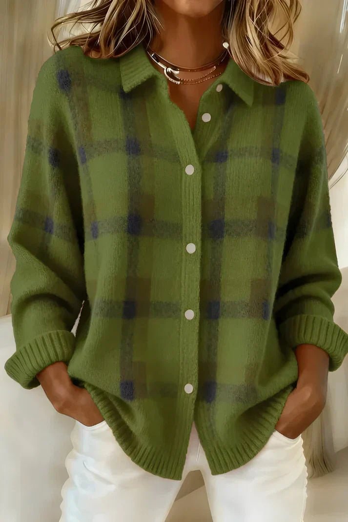 Elegant Cozy Cardigan in Soft Knit for Casual Wear and Layering - Satinni