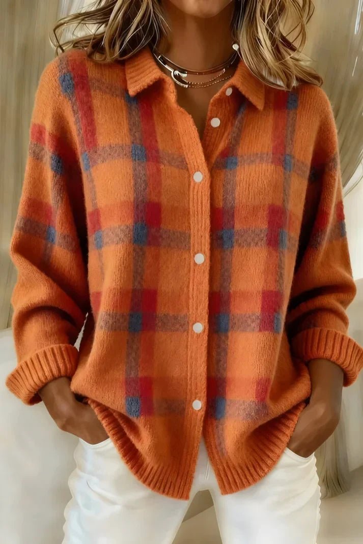 Elegant Cozy Cardigan in Soft Knit for Casual Wear and Layering - Satinni