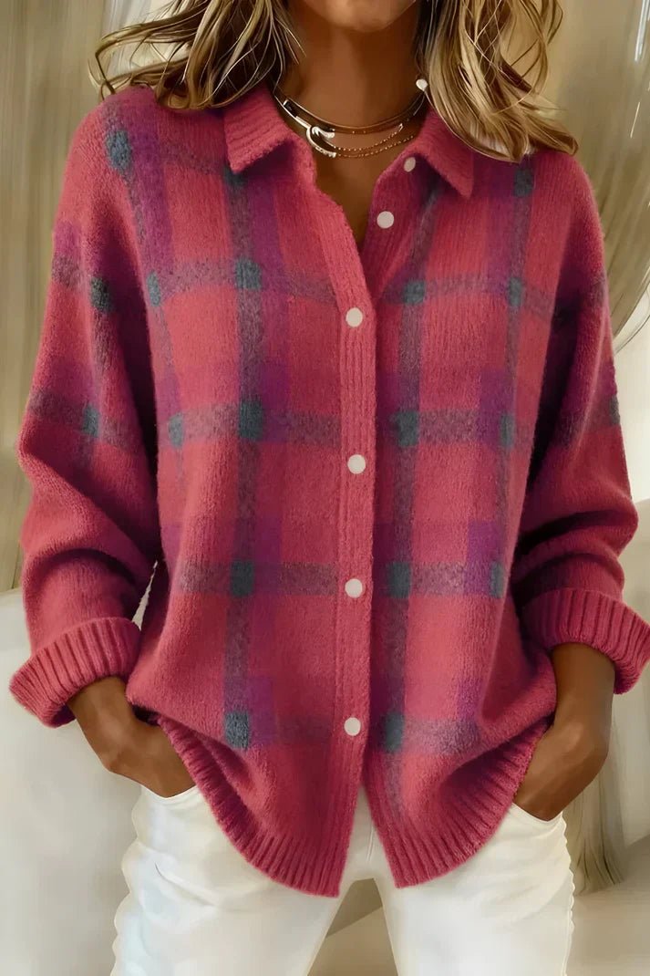 Elegant Cozy Cardigan in Soft Knit for Casual Wear and Layering - Satinni