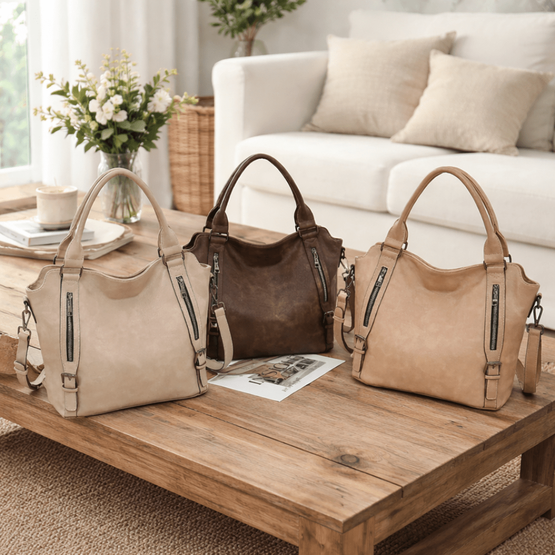 Elegant Everyday Tote Bag in Durable Fabric | Stylish and Versatile Design - Satinni