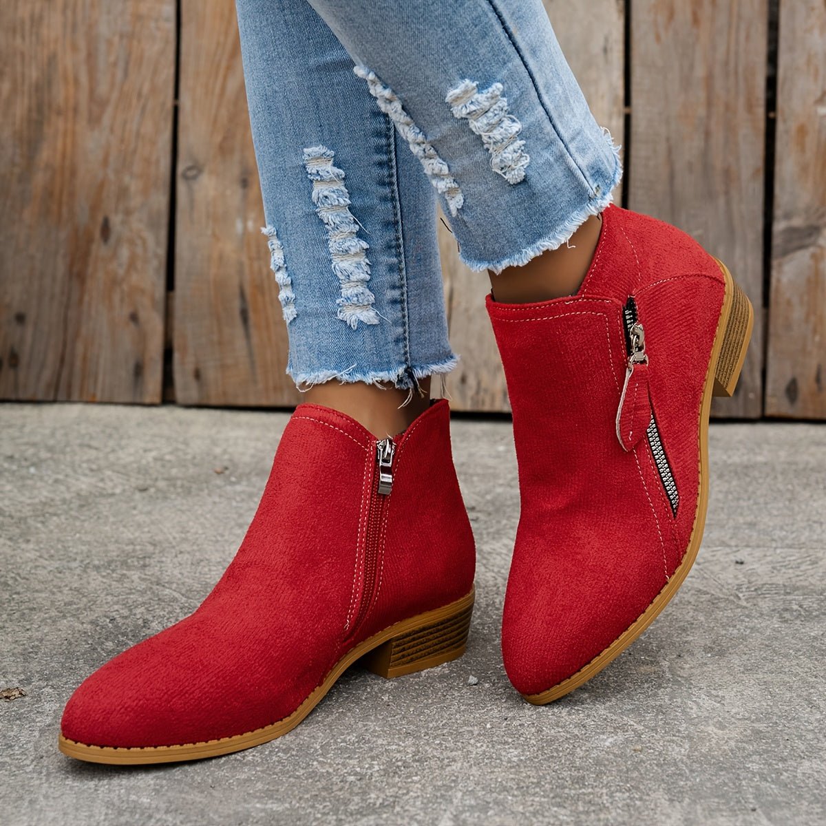 Elegant Zipper Shoes for Women | Comfortable Design | Casual Footwear - Satinni