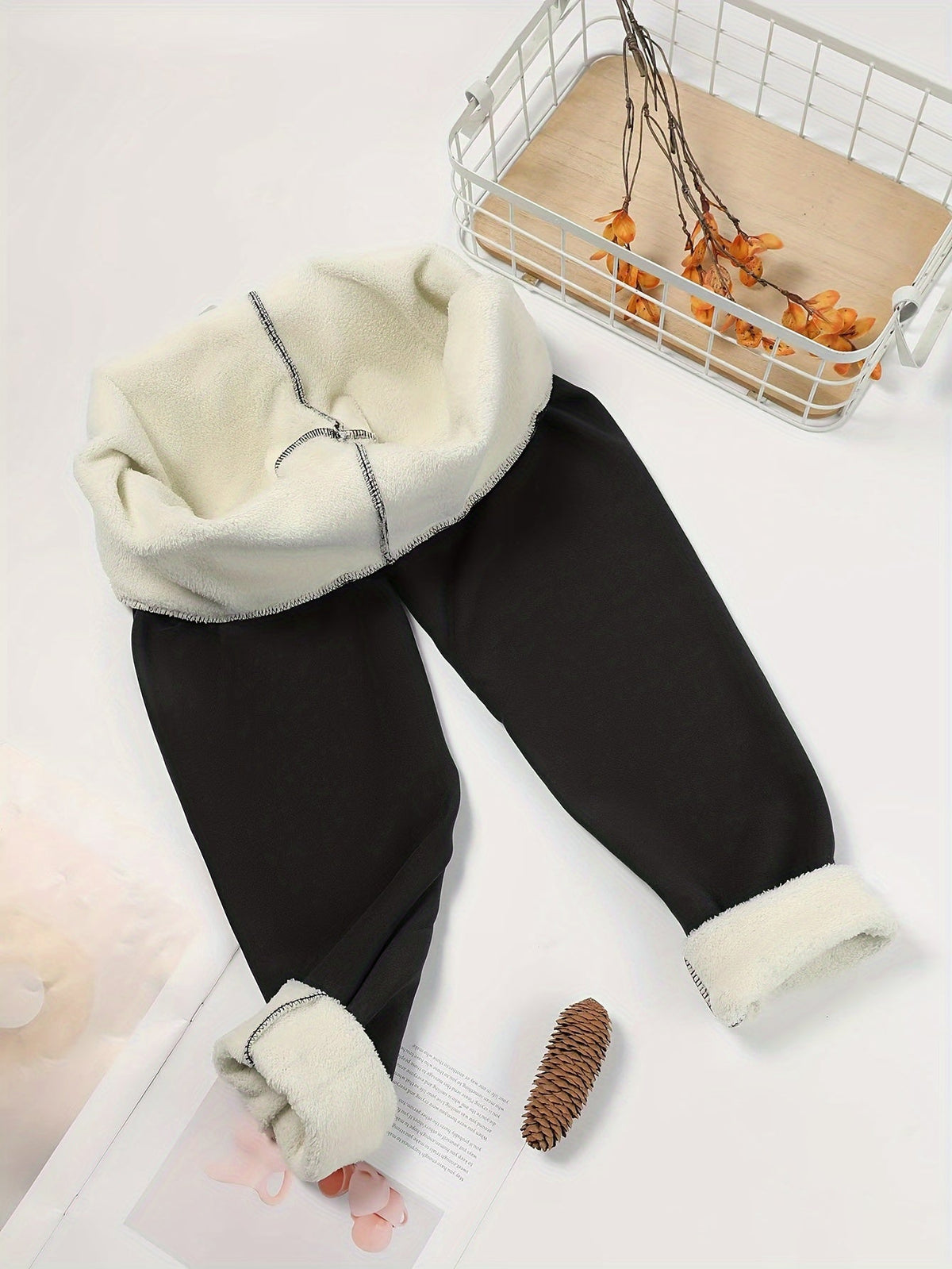 High-Waist Cozy Winter Leggings for Women | Soft Fabric | Warmth & Comfort - Satinni