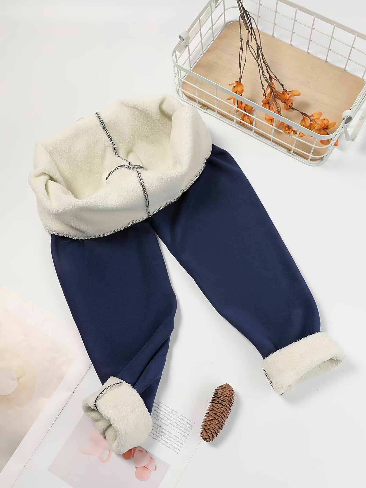 High-Waist Cozy Winter Leggings for Women | Soft Fabric | Warmth & Comfort - Satinni