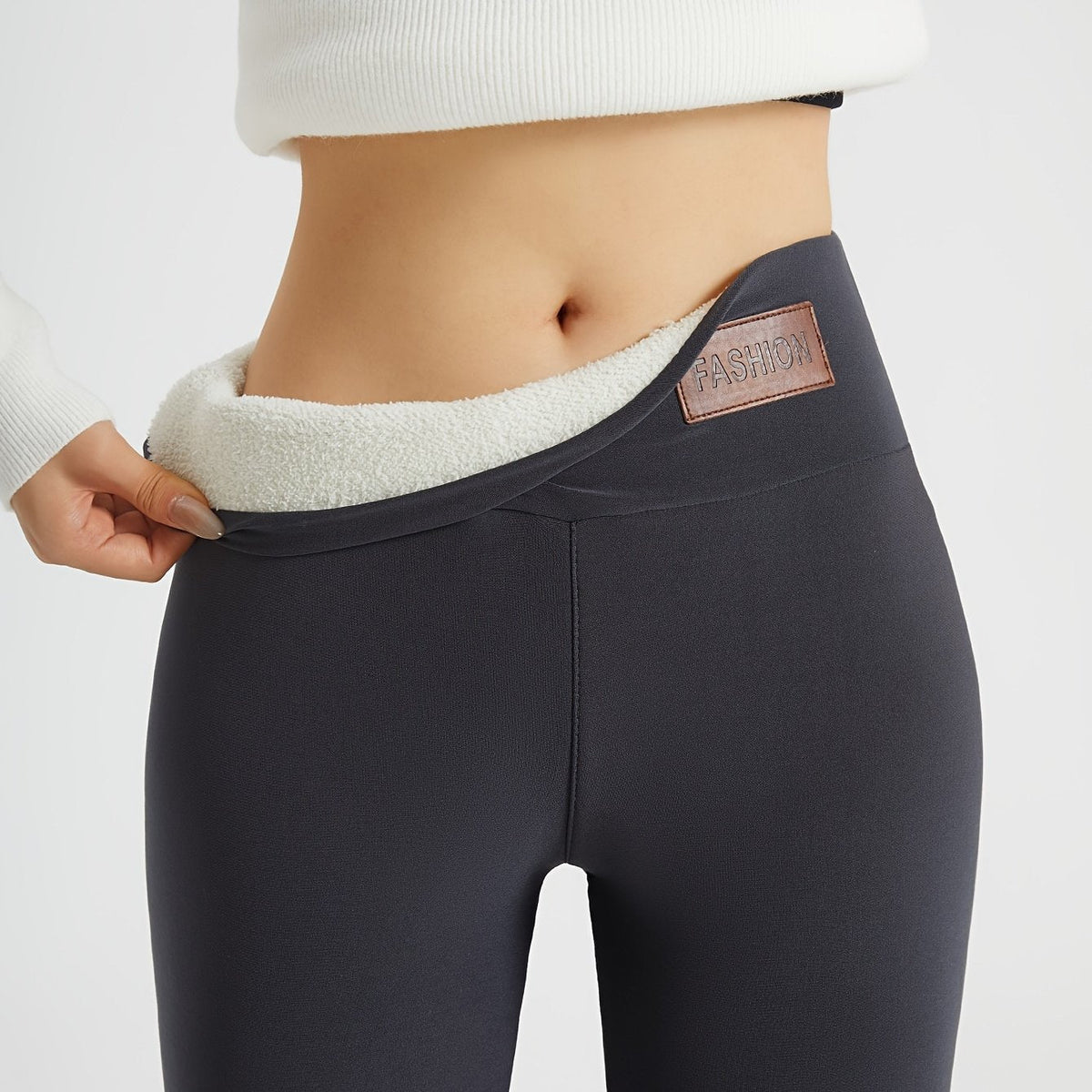 High-Waist Cozy Winter Leggings for Women | Soft Fabric | Warmth & Comfort - Satinni