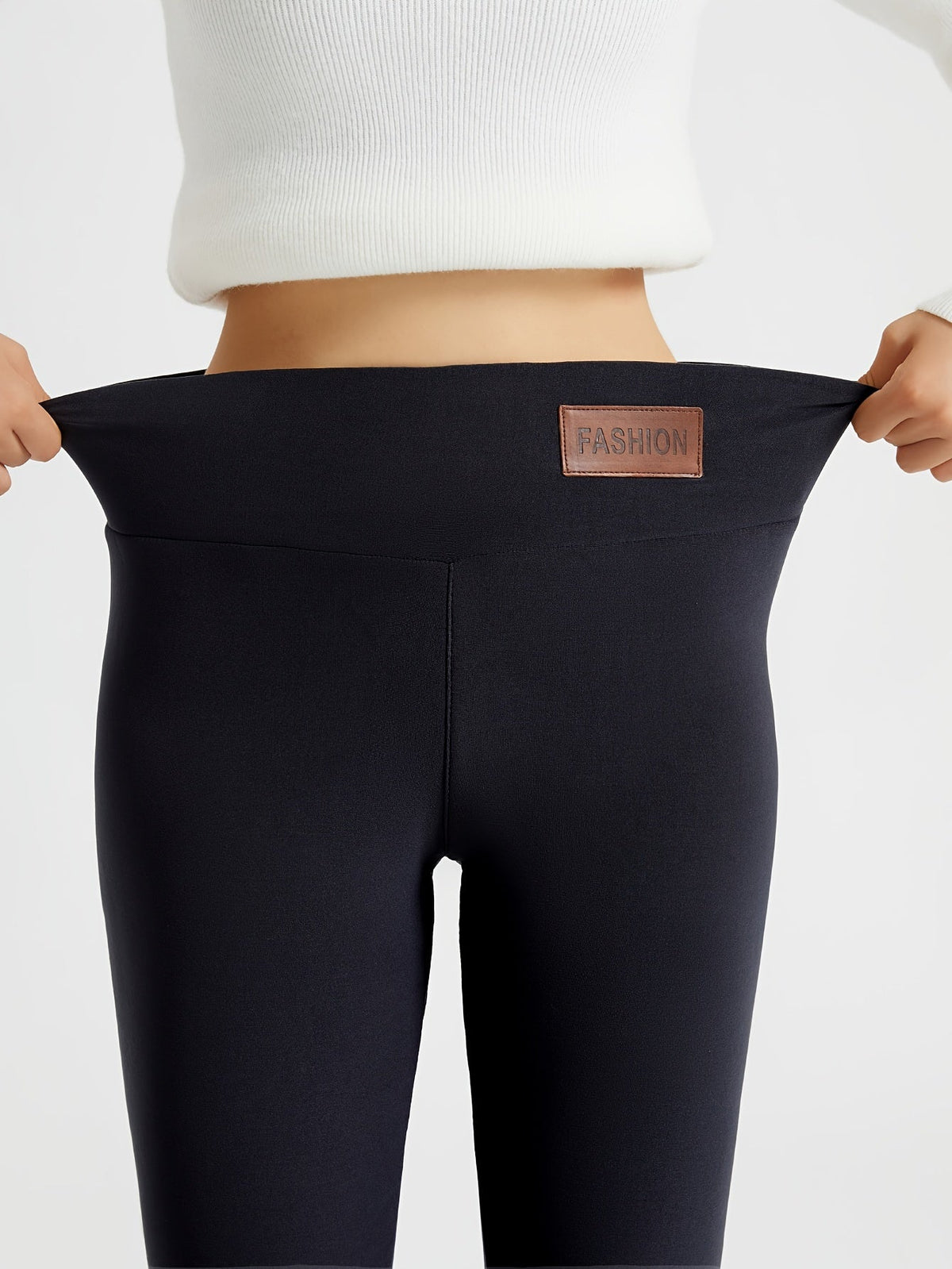 High-Waist Cozy Winter Leggings for Women | Soft Fabric | Warmth & Comfort - Satinni