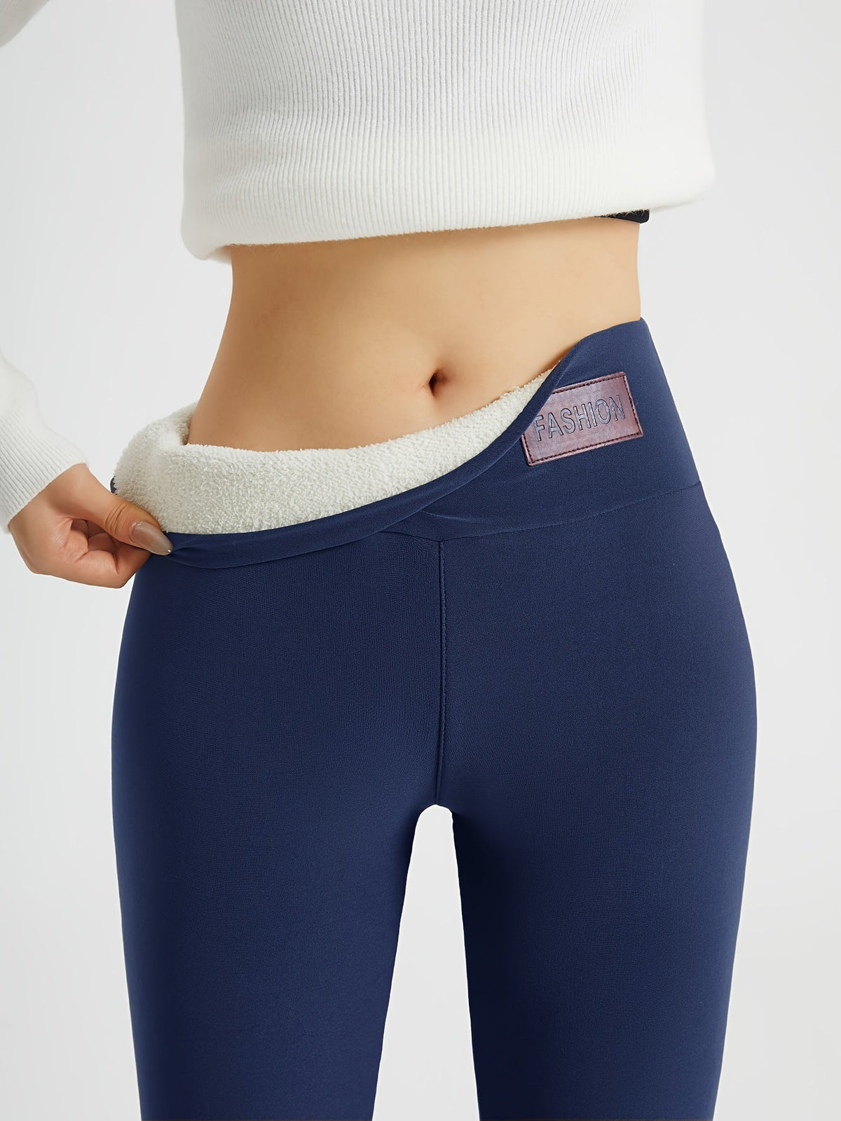 High-Waist Cozy Winter Leggings for Women | Soft Fabric | Warmth & Comfort - Satinni