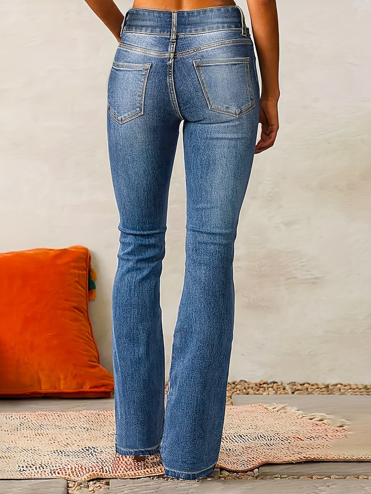 High-Waisted Wide-Leg Jeans for Women | Comfortable Denim Trousers - Satinnis