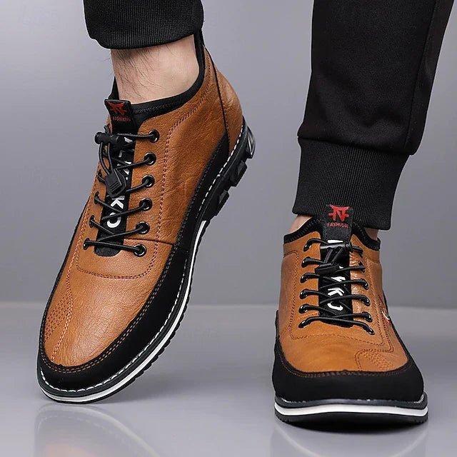 Lace-Up Comfort Shoes for Everyday Wear - Durable and Stylish Design - Satinni