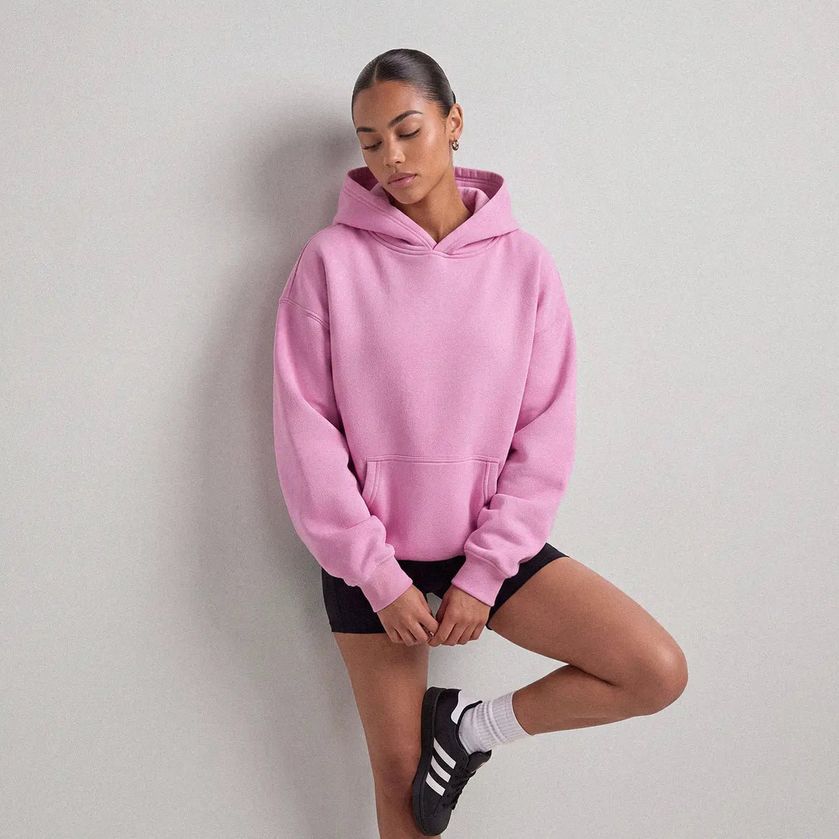 Leopard Print Hooded Sweatshirt | Women's Casual Pullover for Everyday Wear - Satinni