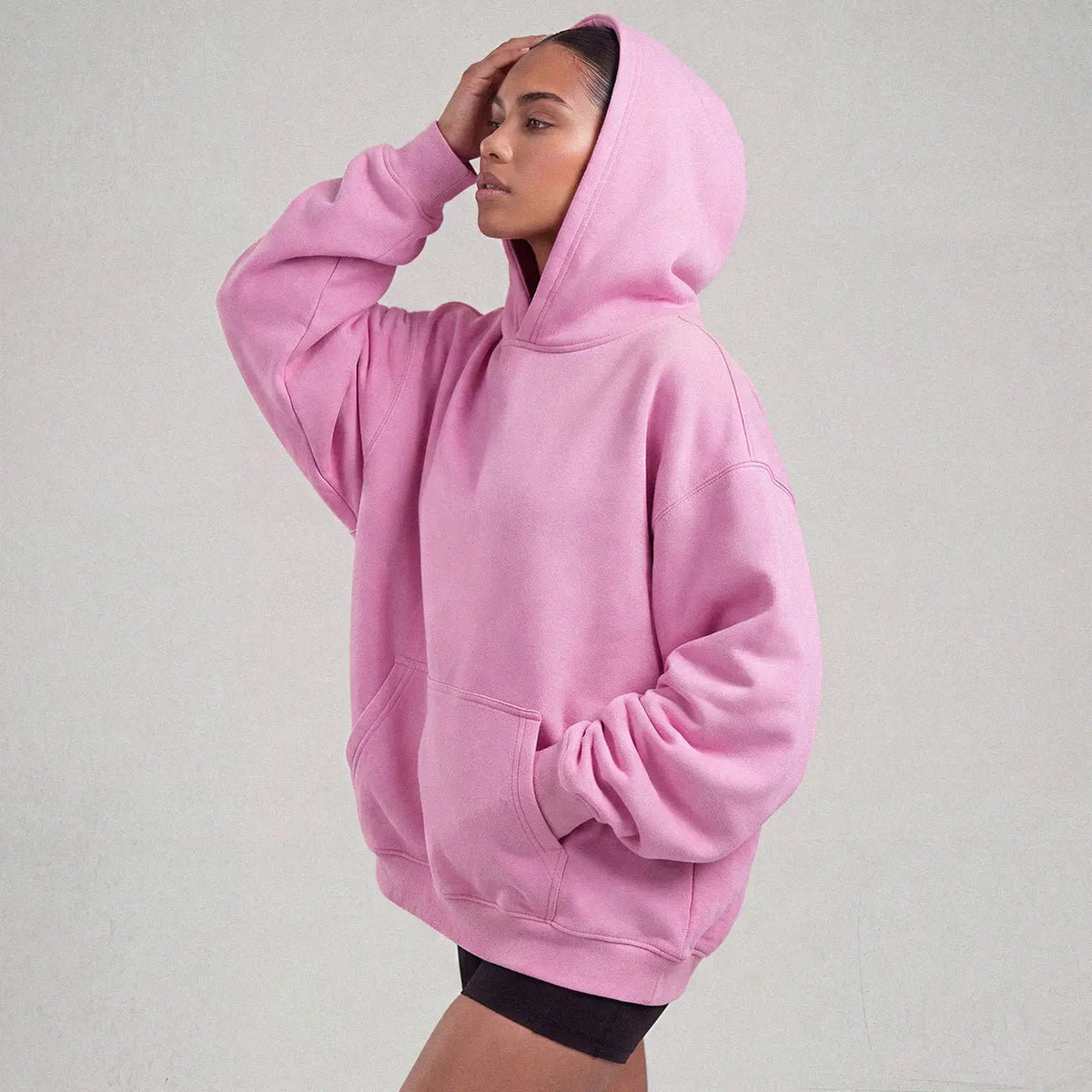 Leopard Print Hooded Sweatshirt | Women's Casual Pullover for Everyday Wear - Satinni