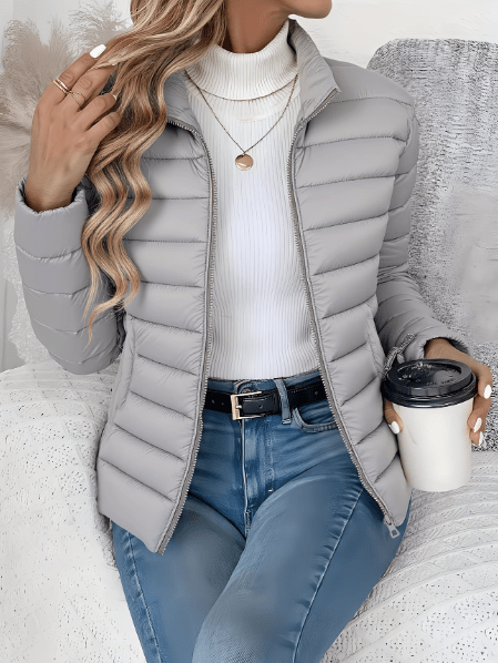 Lightweight Quilted Spring Jacket for Women - Stylish and Versatile Outerwear - Satinni