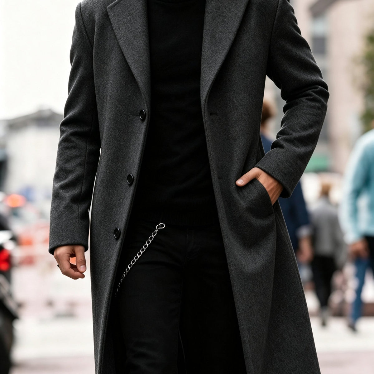 Long Refined Trench Coat for Women - Stylish Outerwear for All Seasons - Satinni