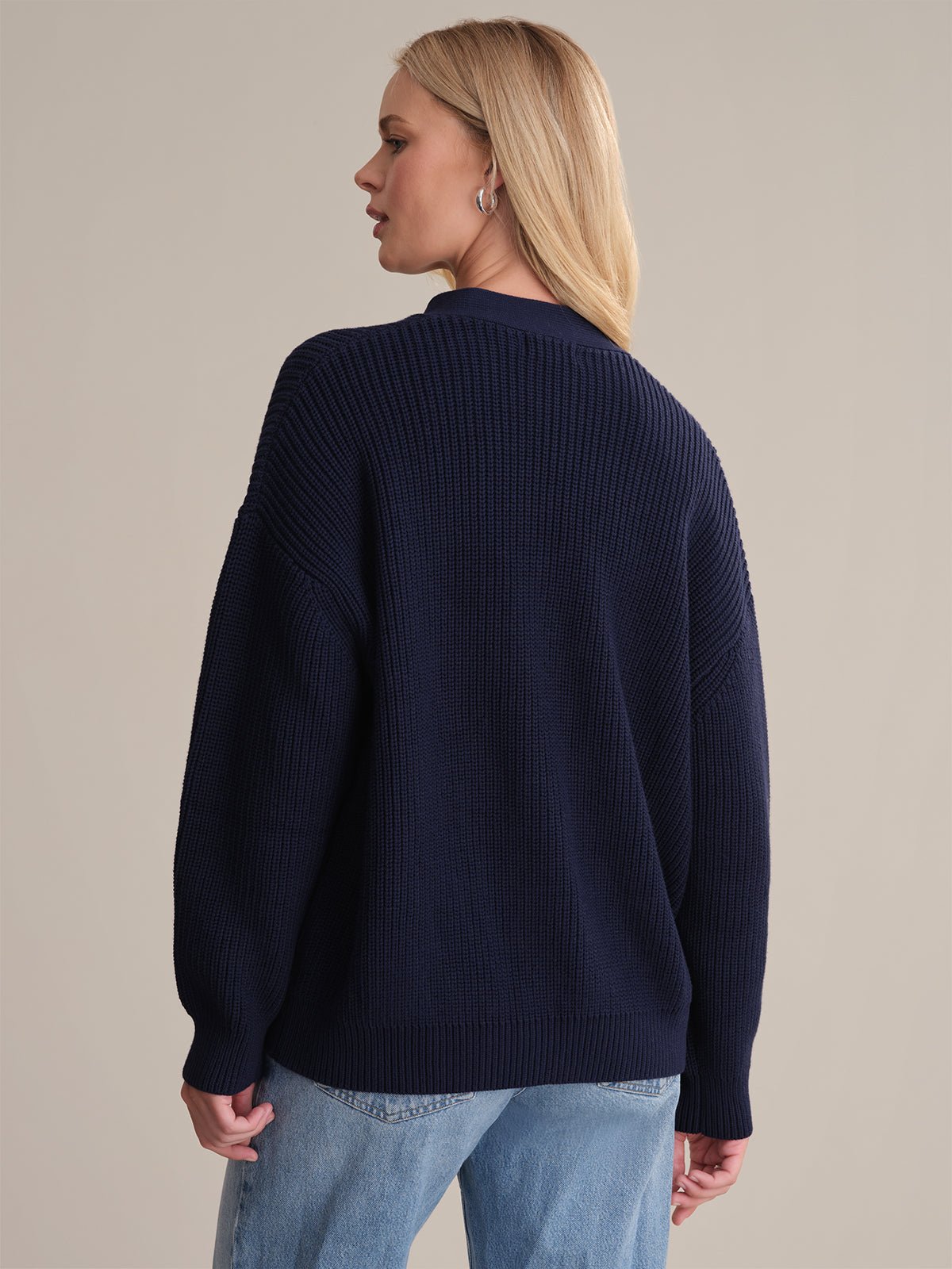 Loose Knitted Sweater for Women – Casual Wear, Everyday Style - Satinni