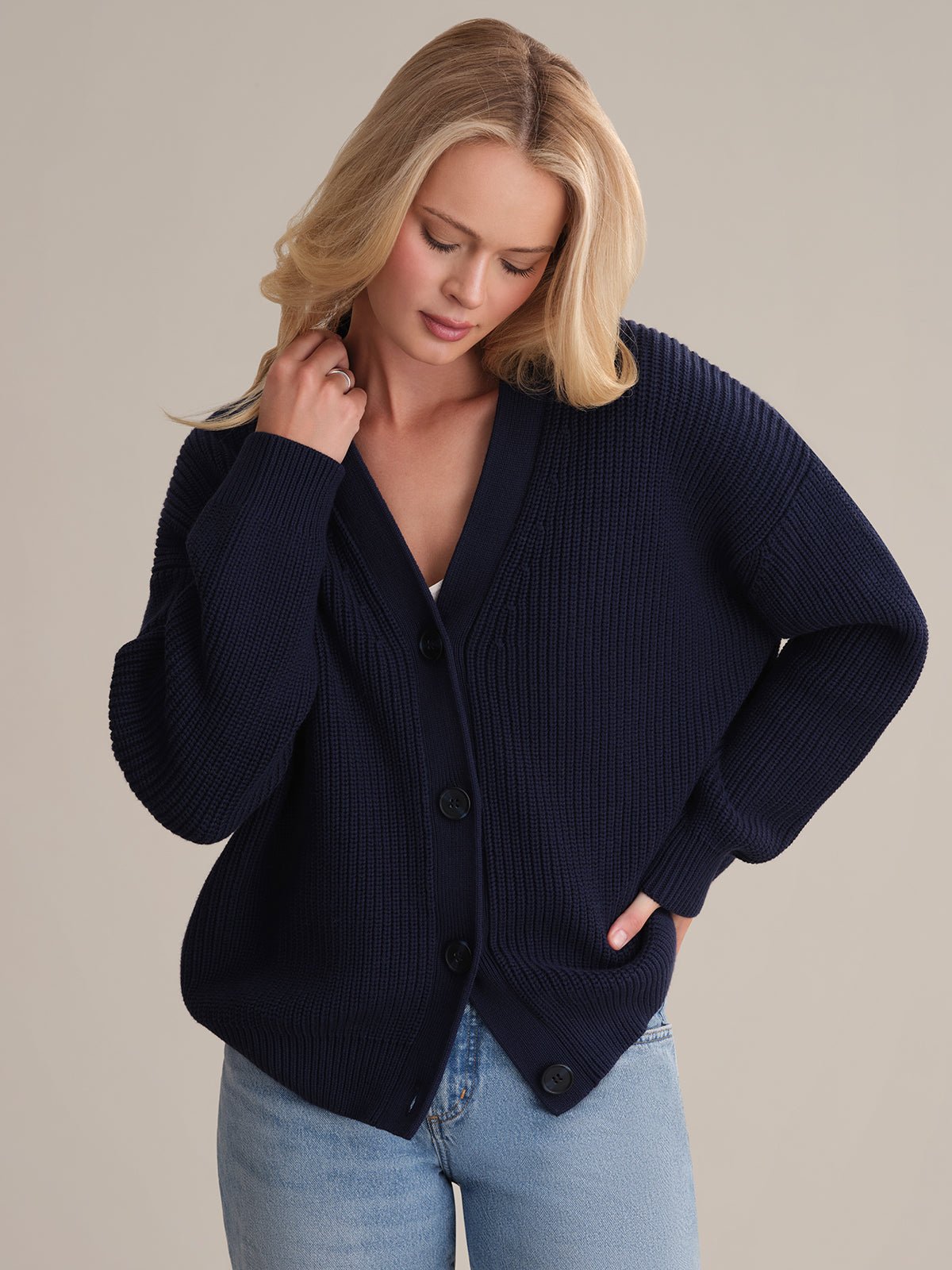 Loose Knitted Sweater for Women – Casual Wear, Everyday Style - Satinni