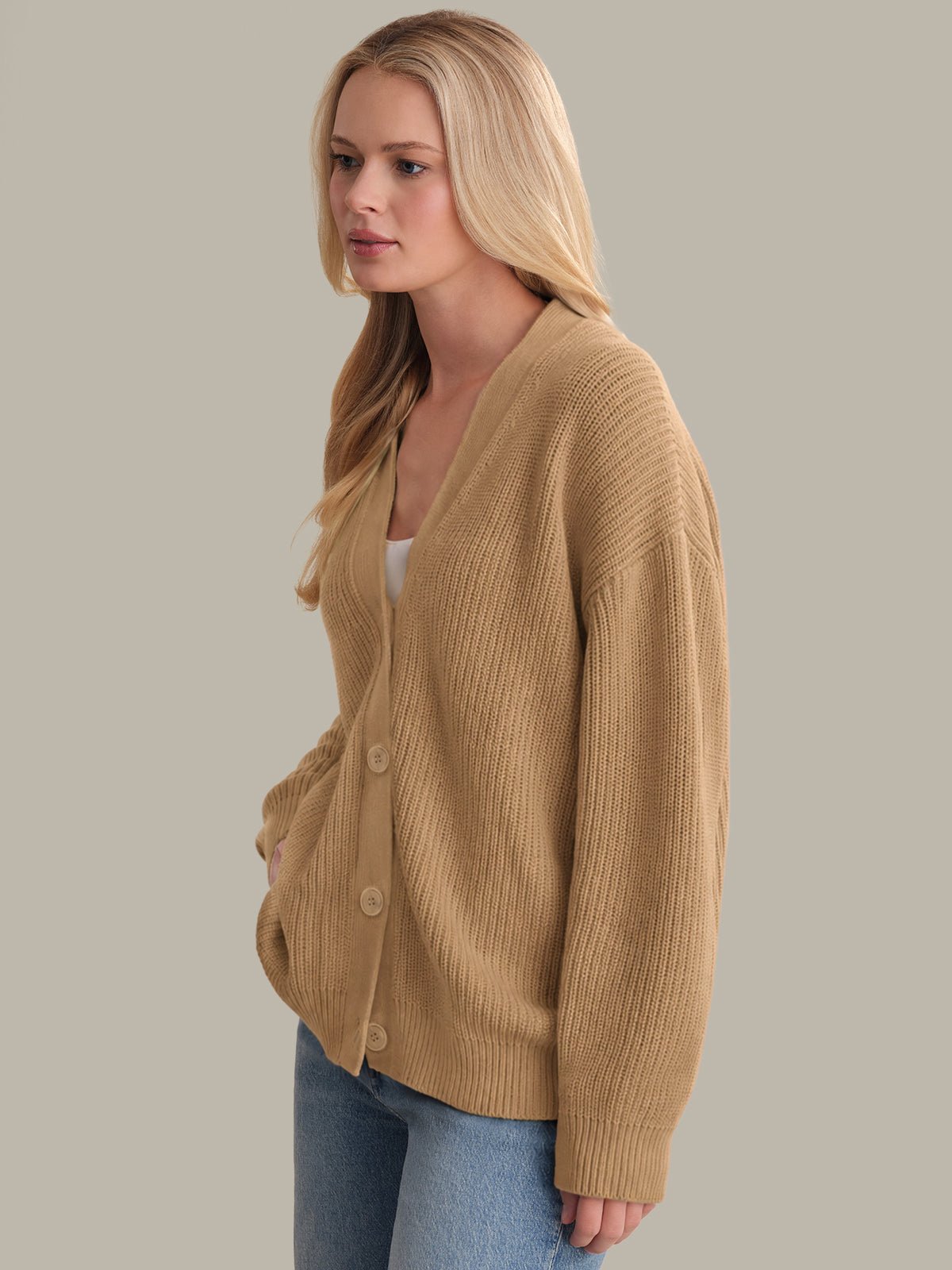 Loose Knitted Sweater for Women – Casual Wear, Everyday Style - Satinni