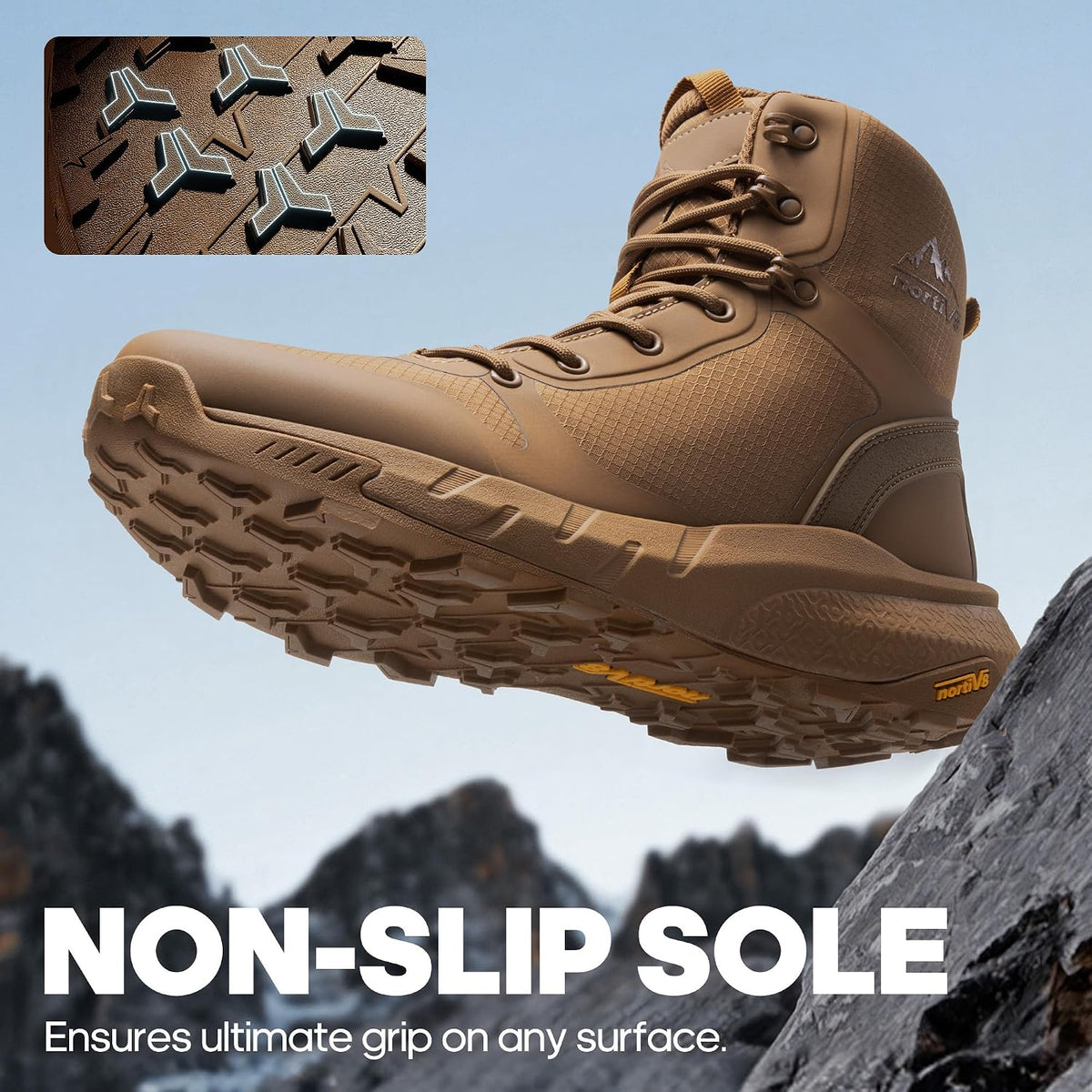 Military Tactical Boot Zipper Lightweight – Outdoor, Hiking - Satinni
