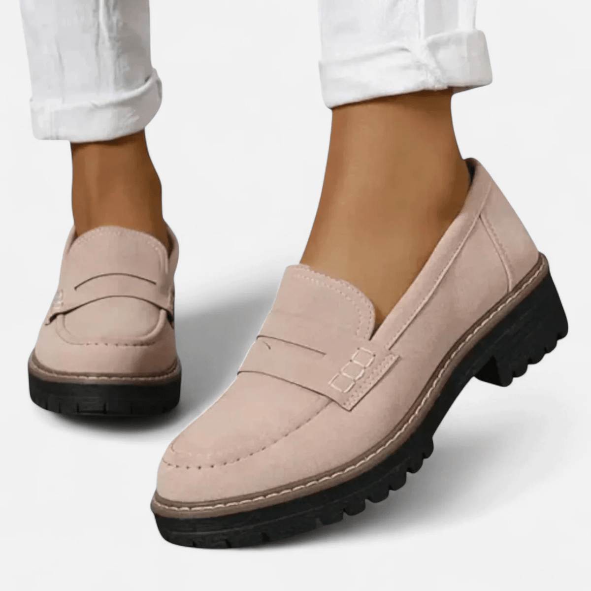 Orthopedic Heeled Loafers for Comfort | Premium Quality | Women's Footwear - Satinni