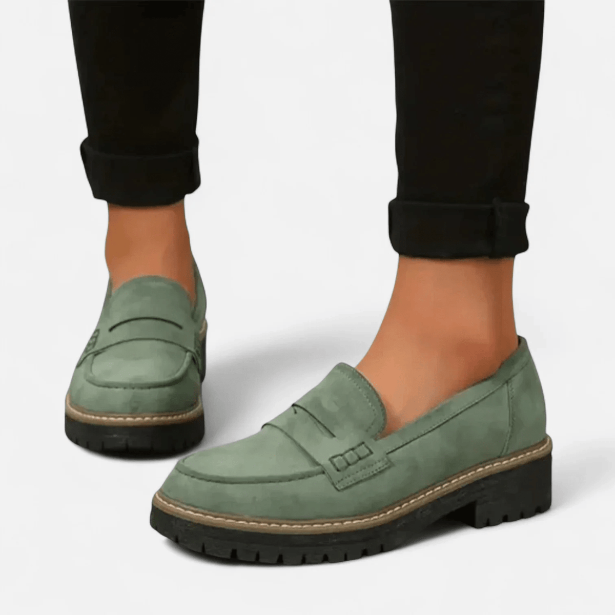 Orthopedic Heeled Loafers for Comfort | Premium Quality | Women's Footwear - Satinni