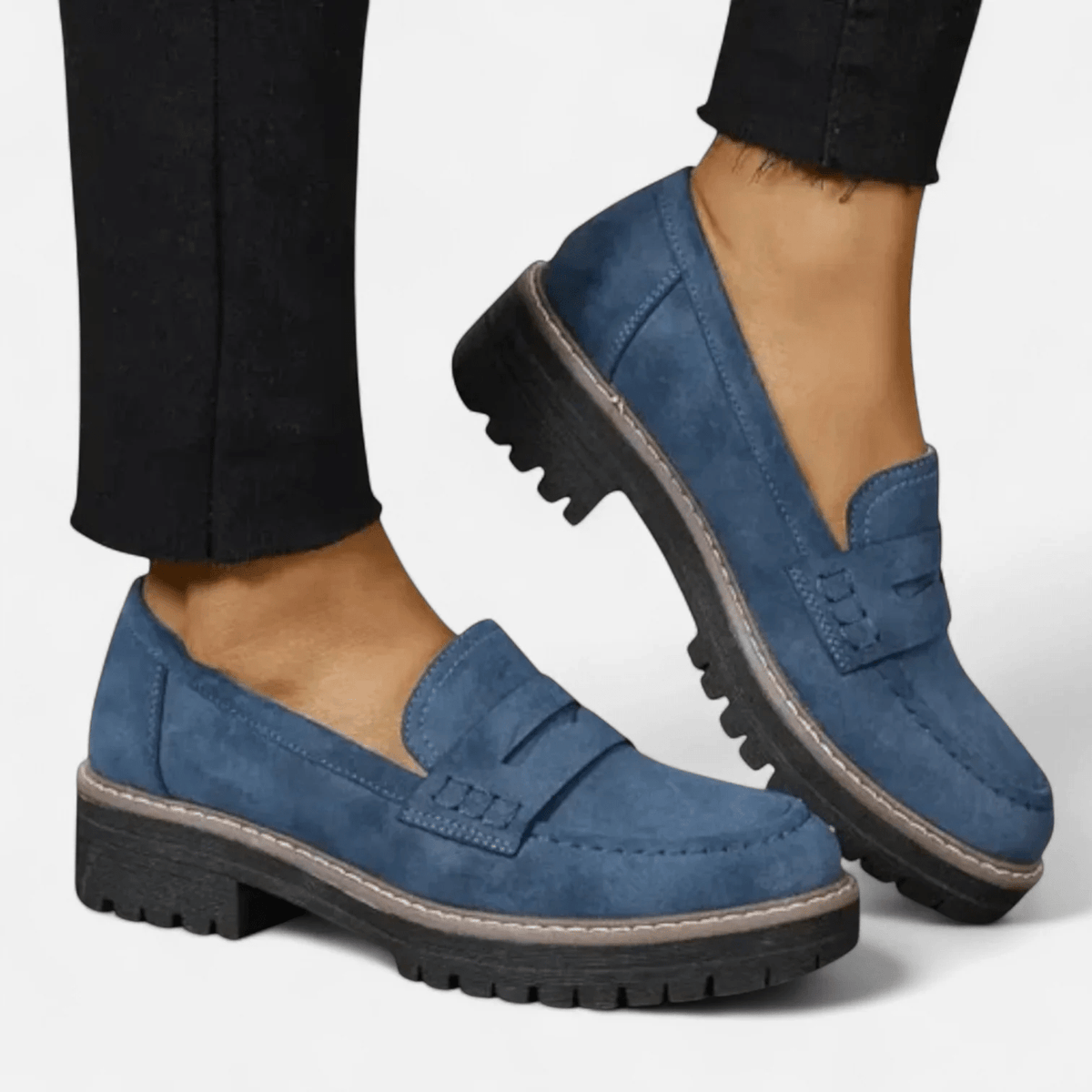Orthopedic Heeled Loafers for Comfort | Premium Quality | Women's Footwear - Satinni
