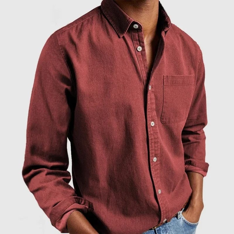 Premium-Fit Casual Shirt for Men | Modern Design | Comfortable Cotton Fabric - Satinni