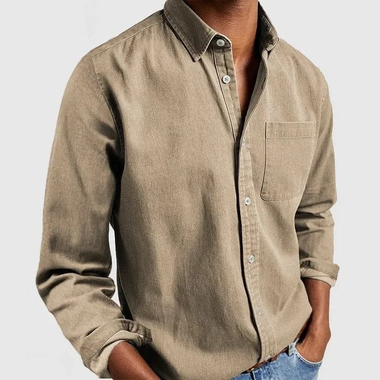 Premium-Fit Casual Shirt for Men | Modern Design | Comfortable Cotton Fabric - Satinni