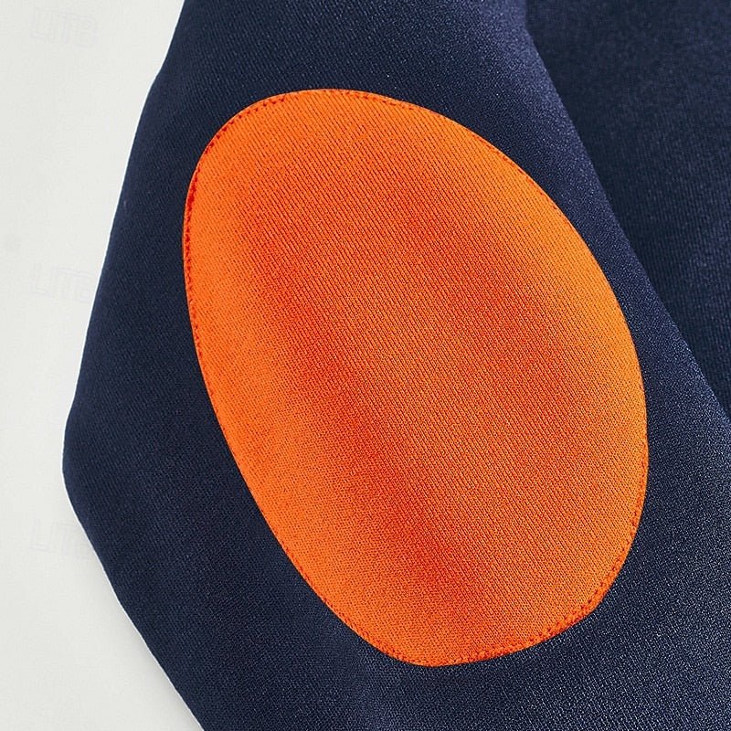 Quarter-Zip Color Block Pullover for Men | Soft Fabric | Casual Wear - Satinni