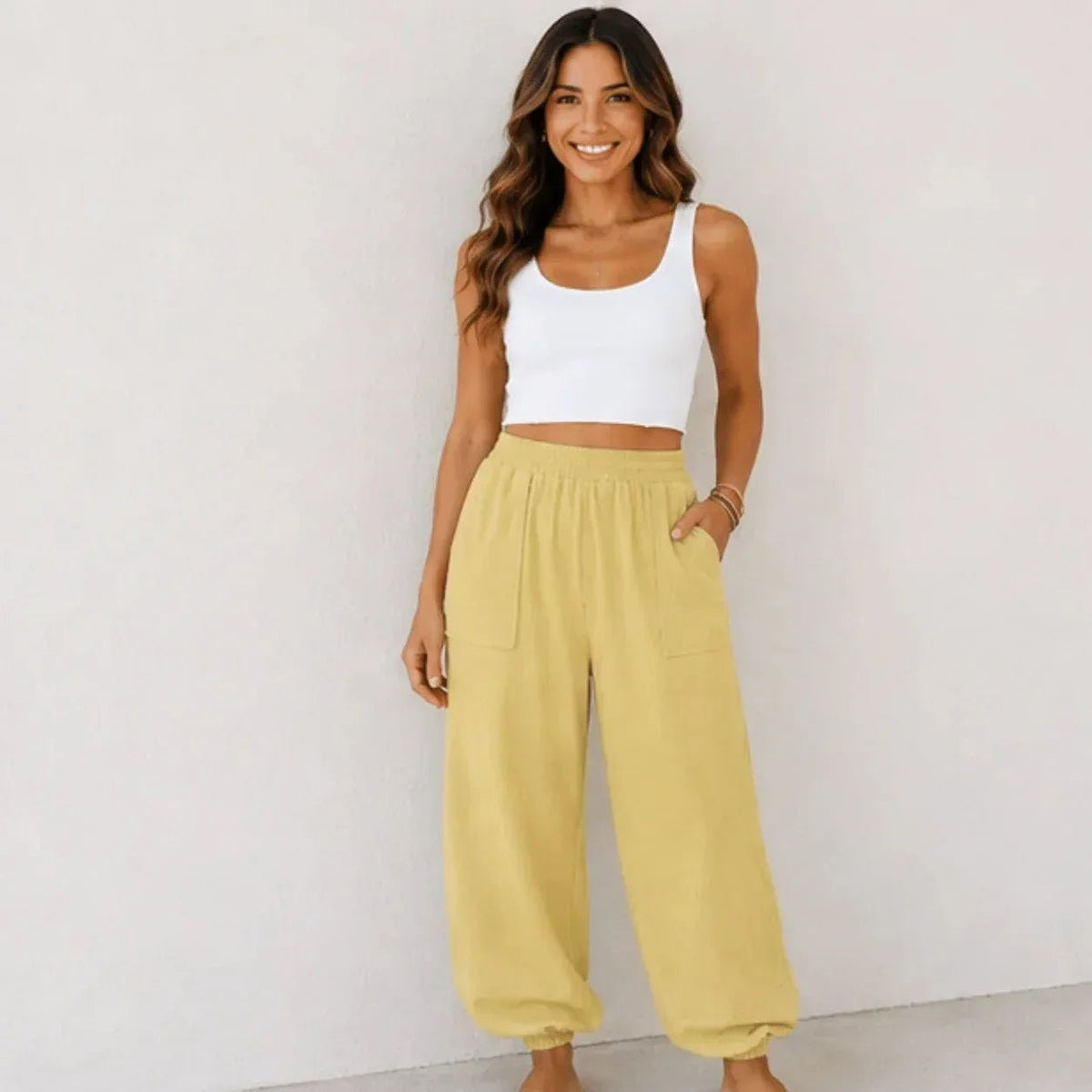 Relaxed Wide Leg Pants – Casual Comfort, Everyday Wear