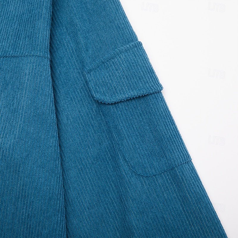 Ribbed Textured Jacket for Men | Casual Outerwear in Soft Fabric - Satinni