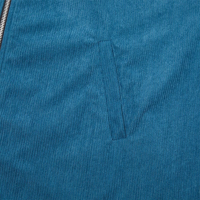 Ribbed Textured Jacket for Men | Casual Outerwear in Soft Fabric - Satinni