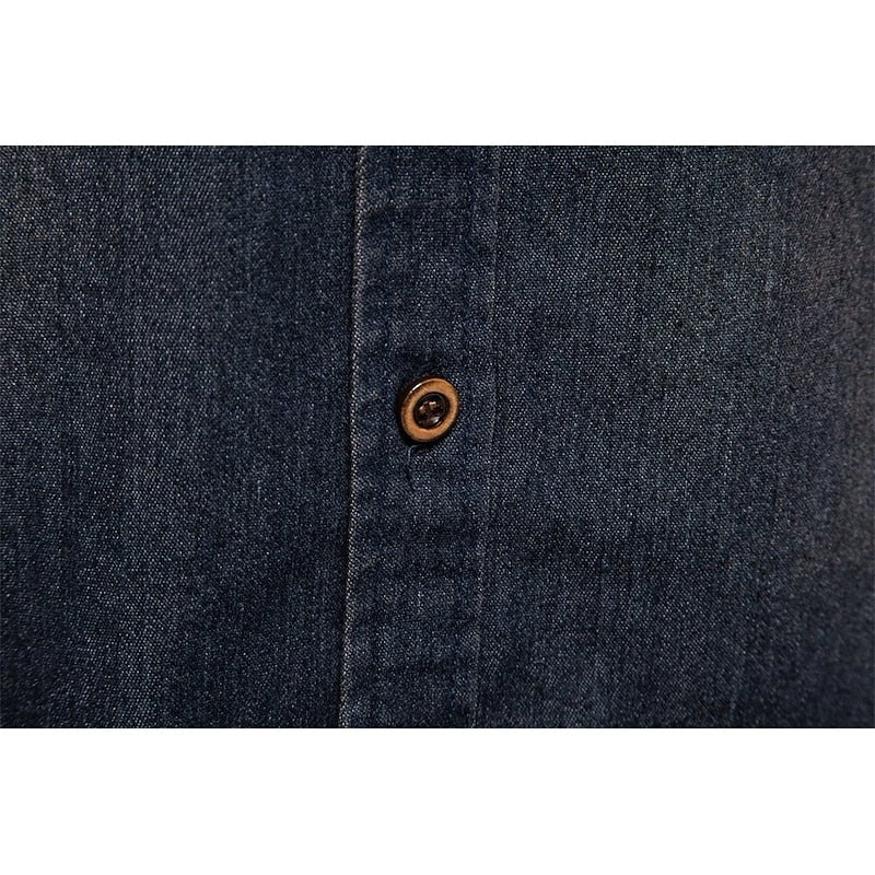 Rugged Button-Up Shirt for Outdoor Adventures - Durable Cotton Blend Fabric - Satinni