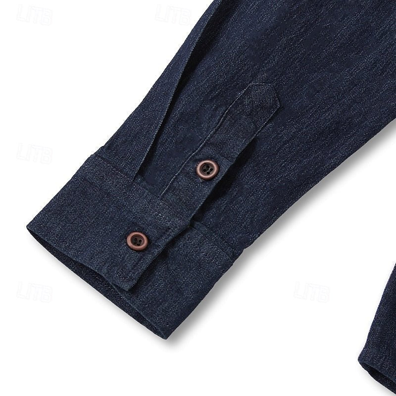 Rugged Button-Up Shirt for Outdoor Adventures - Durable Cotton Blend Fabric - Satinni