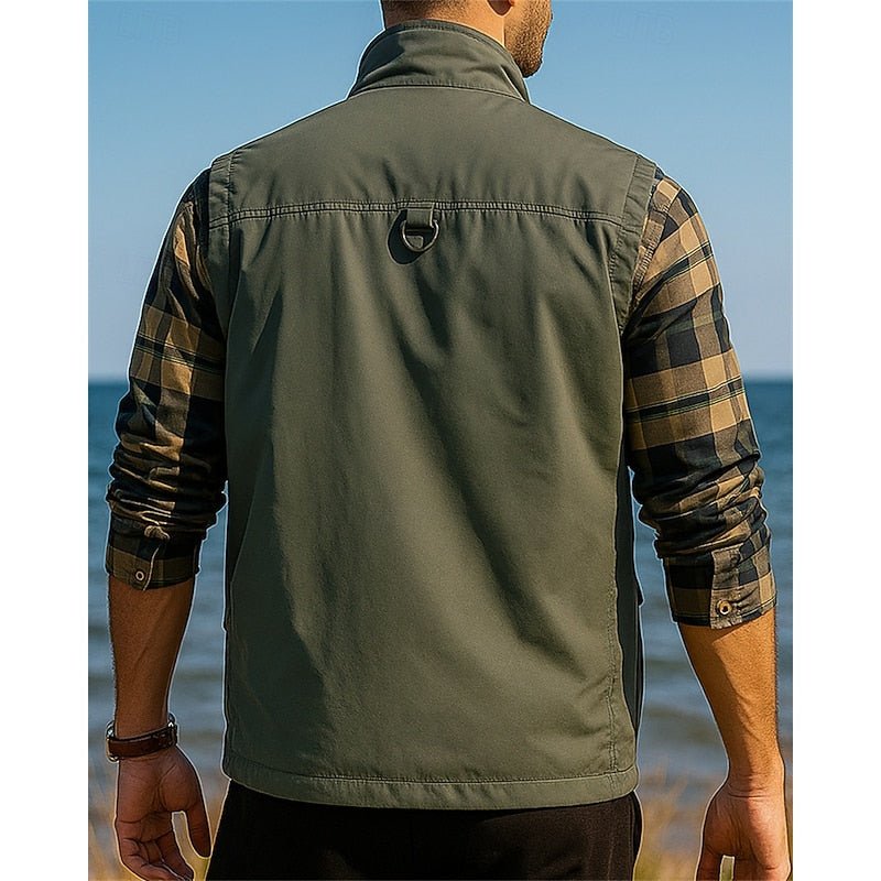 Rugged Utility Vest for Outdoor Work | Durable Fabric | Versatile Design - Satinni