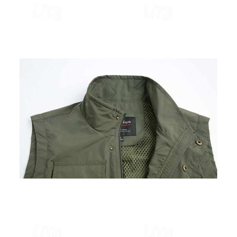 Rugged Utility Vest for Outdoor Work | Durable Fabric | Versatile Design - Satinni