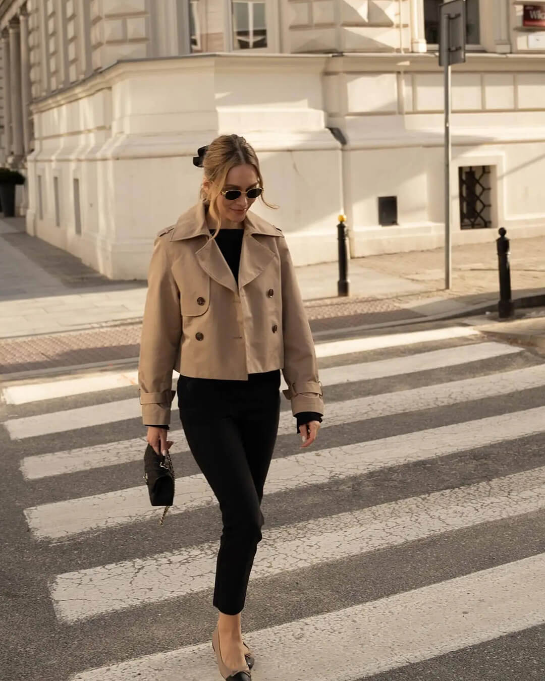 Short Trench Coat – Casual, Office Wear - Satinni