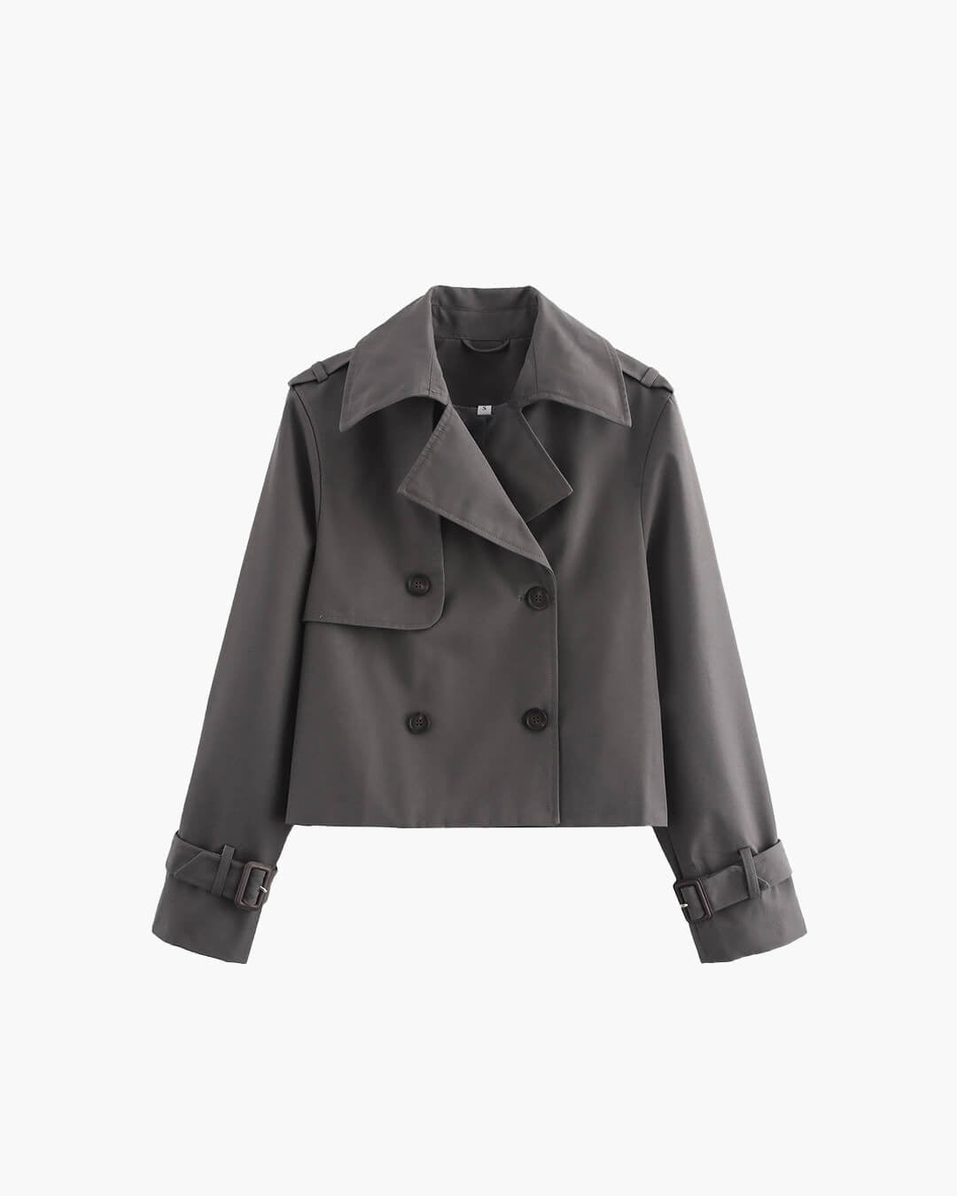 Short Trench Coat – Casual, Office Wear - Satinni