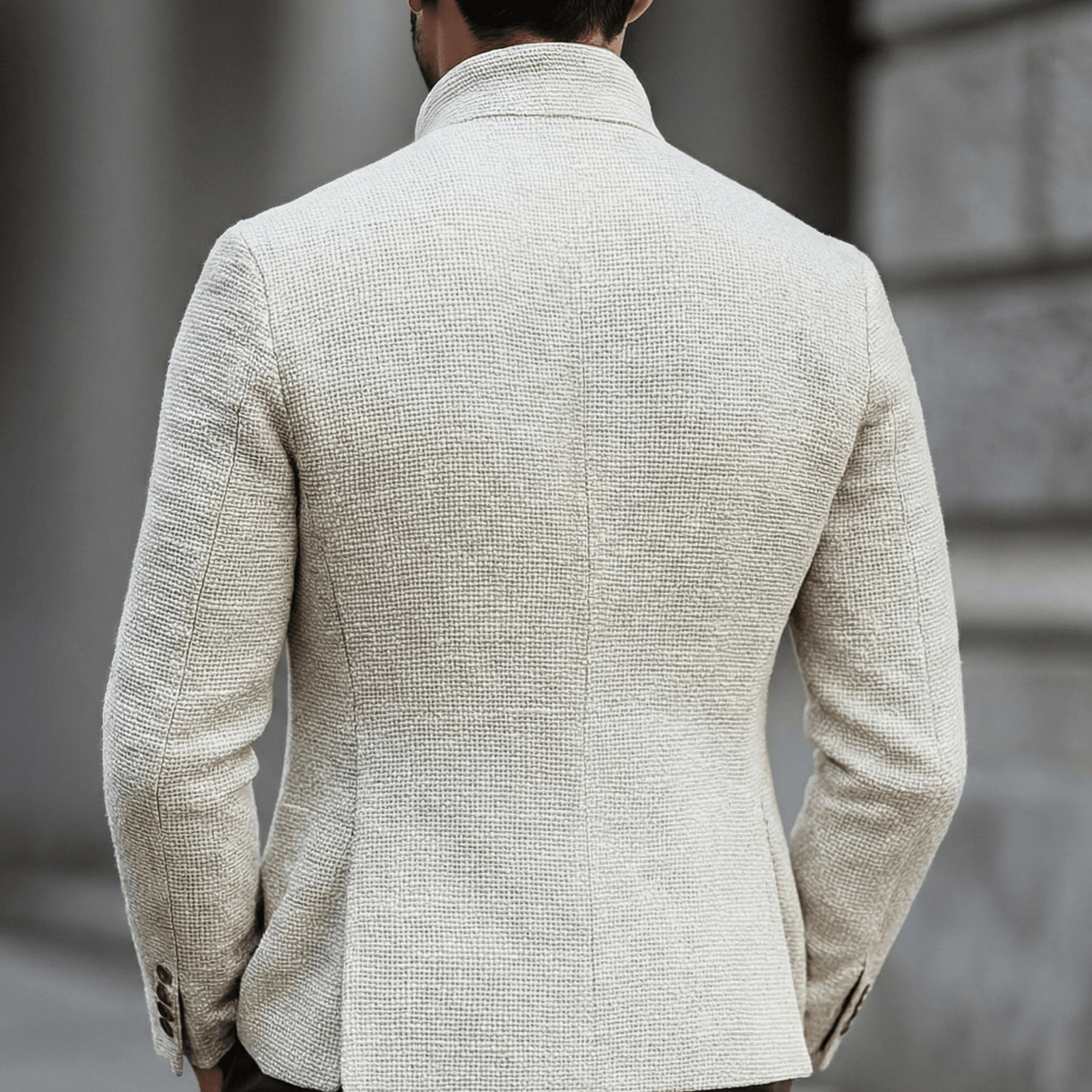 Single Breasted Cardigan for Men | Refined Knitwear | Versatile Casual Wear - Satinni