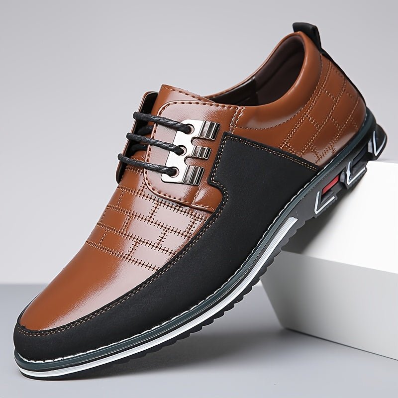 Slip-On Comfort Dress Shoes for Men | Refined Style | Versatile Wear - Satinni