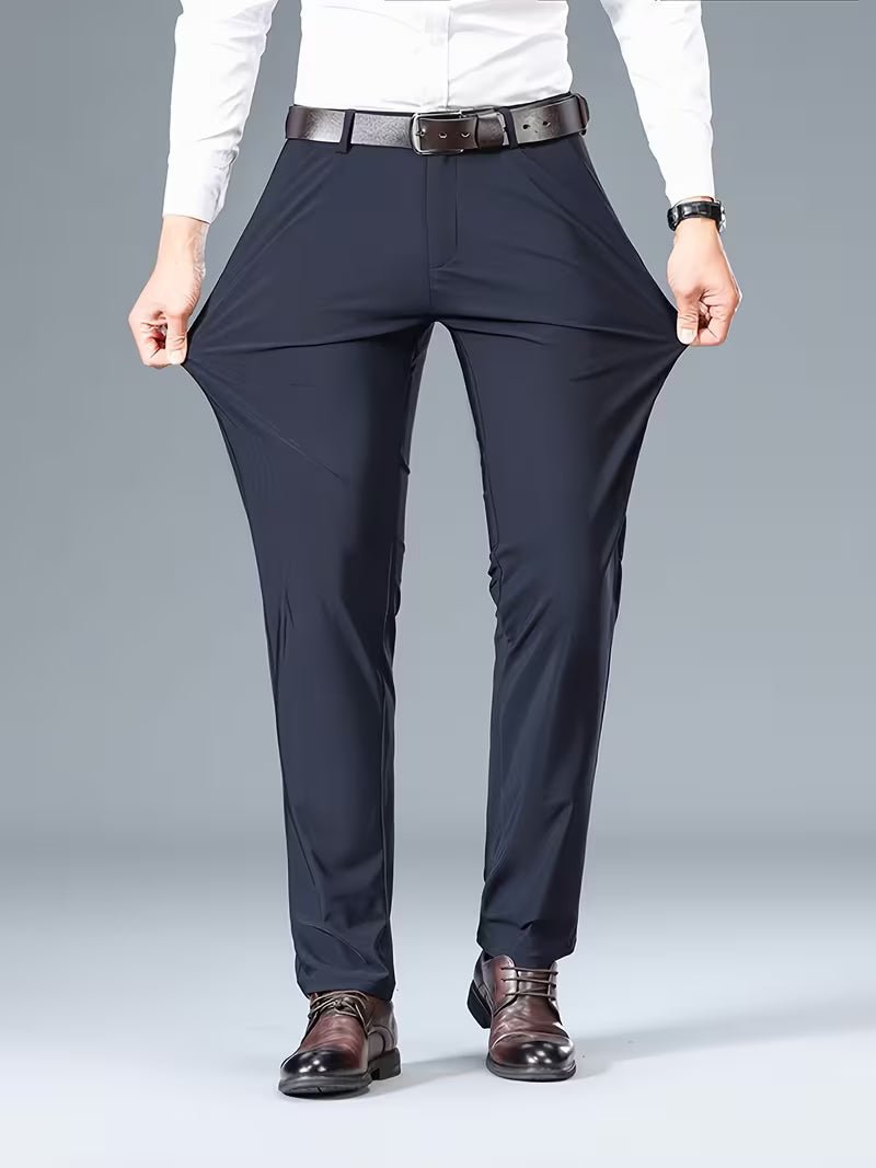 Stretchable Everyday Trousers | Classic Design | Comfortable Fabric | Men's Apparel - Satinni
