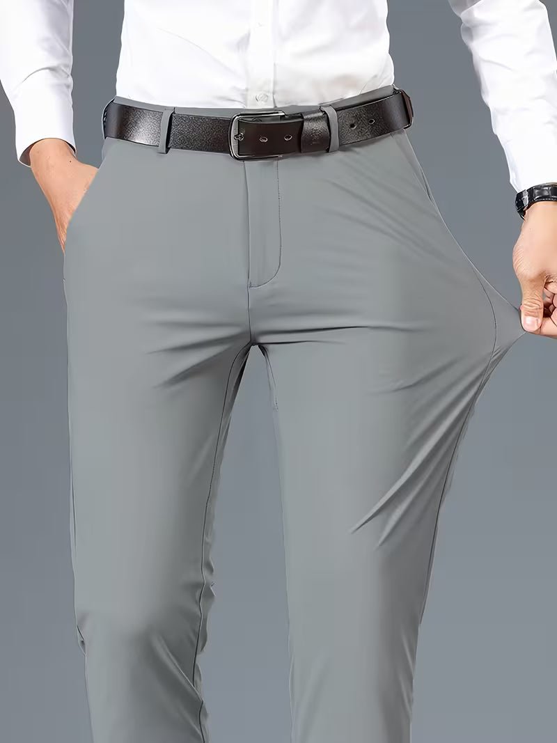 Stretchable Everyday Trousers | Classic Design | Comfortable Fabric | Men's Apparel - Satinni