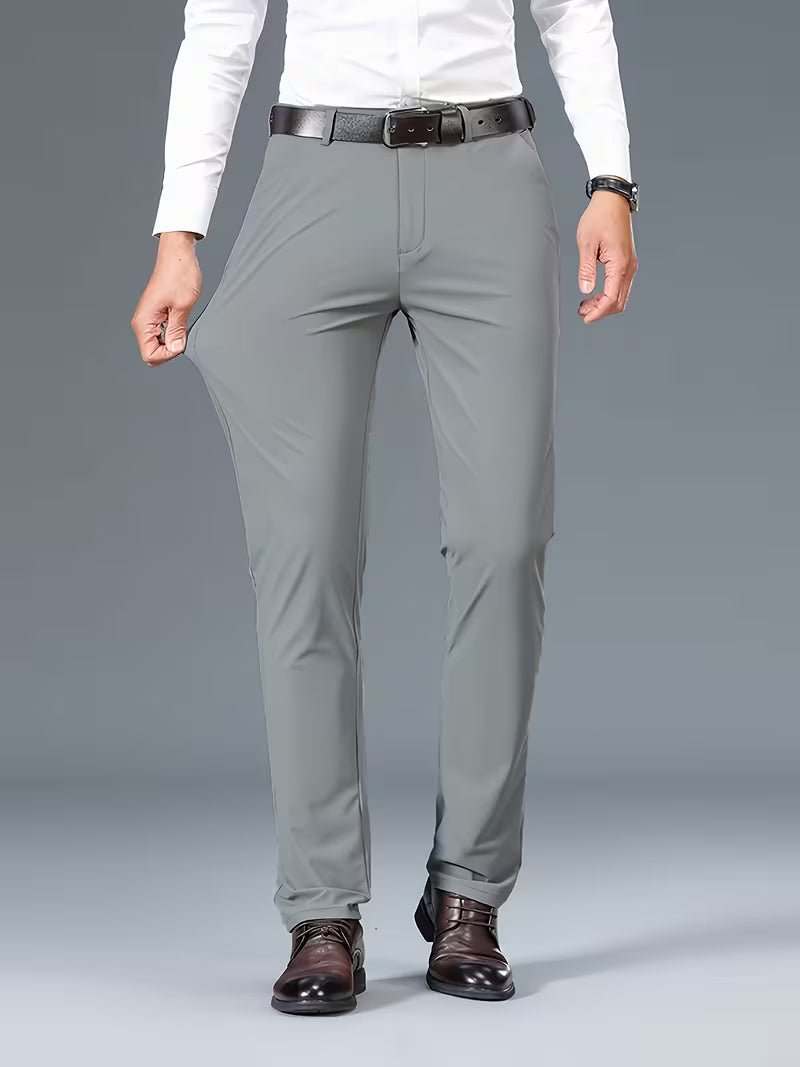 Stretchable Everyday Trousers | Classic Design | Comfortable Fabric | Men's Apparel - Satinni