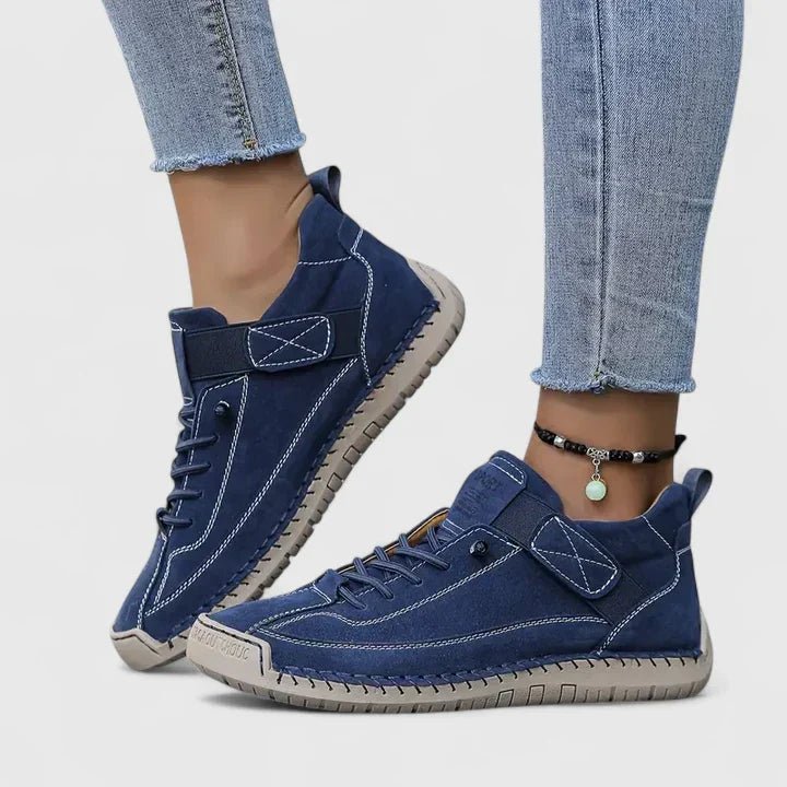 Supportive Comfort Sneakers for Everyday Wear - Lightweight and Breathable Design - Satinni