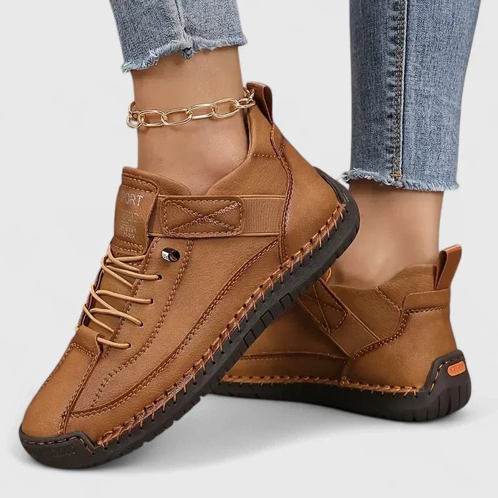 Supportive Comfort Sneakers for Everyday Wear - Lightweight and Breathable Design - Satinni