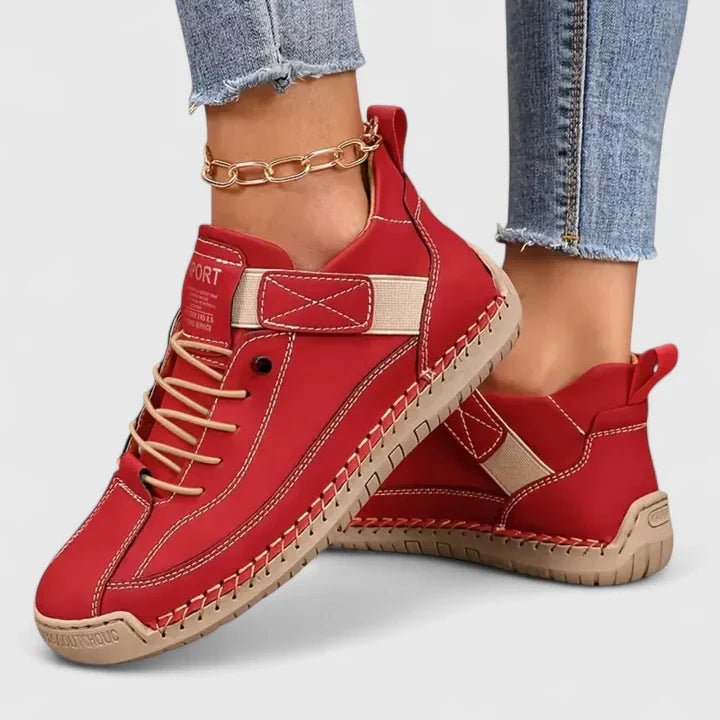 Supportive Comfort Sneakers for Everyday Wear - Lightweight and Breathable Design - Satinni