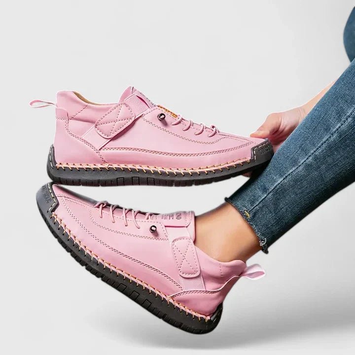 Supportive Comfort Sneakers for Everyday Wear - Lightweight and Breathable Design - Satinni