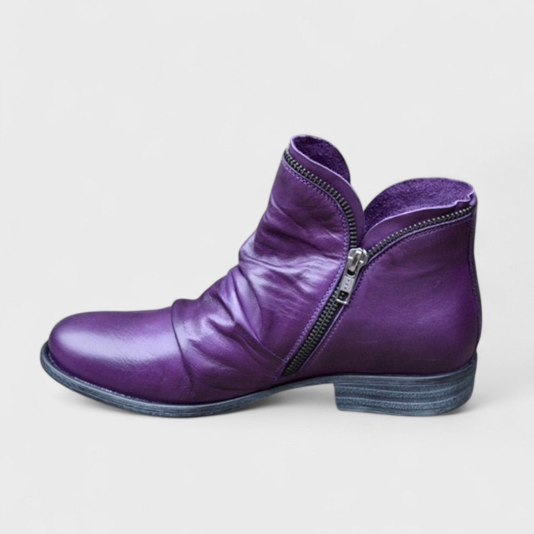 Supportive Orthopedic Ankle Boots for Comfort and Stability in Everyday Wear - Satinni