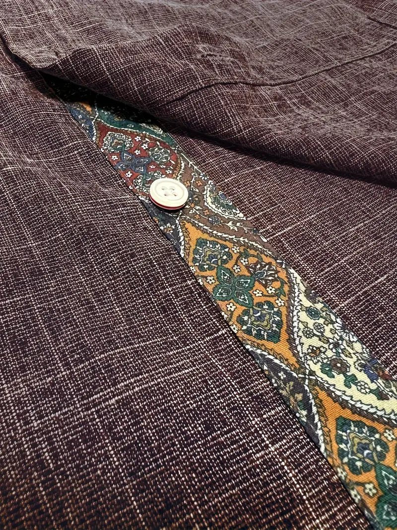 Tailored Button-Up Shirt | Cotton Blend | Classic Fit | Men's Dress Shirt - Satinni